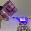 New 80x optical microscope for jade calligraphy and painting identification, portable mini microscope with LED ultraviolet light Specification image